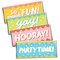 Big Dot of Happiness Party Time - Candy Bar Wrapper Happy Birthday Party Favors - Set of 24